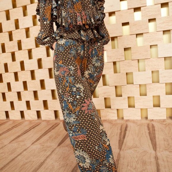 ULLA JOHNSON Sawyer Pants in Gerbera - Picture 7 of 13